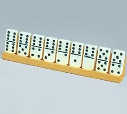 Domino Rack Set Of 4 - Dominoes Domino Racks