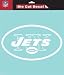 New York Jets Die-Cut Decal - 8"x8" White