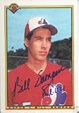 Bill Sampen, Harrisburg Senators - Expos Affiliate Autographed Card