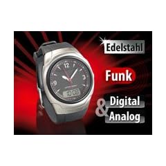 Funkarmbanduhr "RC-1240.duo" mit digitaler & analoger Anzeige