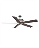 The Salon Fiorentino Ceiling Fan - Ebony Finish
