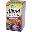 Natures Way Alive Once Daily Womens Multi Ultra Potency, Tablets, 60-Count