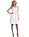 Calvin Klein Women's Petite Pintuck Dress, Eggshell, 8P