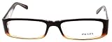 Eyeglasses Prada PR 22MV ZXB1O1 BROWN GRADIENT DEMO LENS