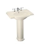 Bathroom Sink Pedestal by Kohler - K-2294-8 in Biscuit