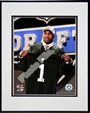 Darren McFadden 2008 Draft Day - NFL Draft # 4 Pick Double Matted 8Ó x 10Ó Photograph in Black Anodized Aluminum Frame