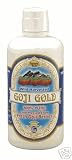 Goji Juice Gold 100% Pure Organic Goji Berry Juice 32 fl. oz. (946 ml) - Kosher & Vegetarian
