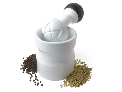 Revolutionary mortar & pestle- Smash (White/Grey)