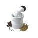 Revolutionary mortar & pestle- Smash (White/Grey)