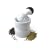 Revolutionary mortar & pestle- Smash (White/Grey)