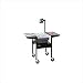 Luxor OHT29-G Sit-Down, Adjustable Height, Steel Overhead Projector Table