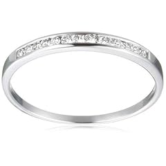 Miore 18 Karat (750) Weigold 52 (16.6) Damenring, mit 14 (0,1 cts) Diamanten M0582WM
