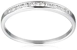 Miore 18 Karat (750) Weigold 52 (16.6) Damenring, mit 14 (0,1 cts) Diamanten M0582WM