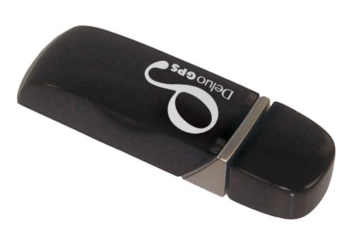 Deluo NavStick USB GPS for Laptop Computers with Microsoft Streets and Trips 2008