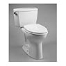 TOTO CST744SL#01 Drake 2-Piece Ada Toilet with Elongated Bowl, Cotton White