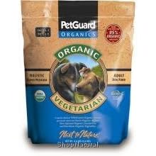 Dog Food, Vegetarian, Dry, Organic, 4.4#