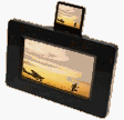 Mustek 7-Inch Digital Photo Frame Compatible with iPod (Black)