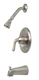 Premier 120183 Sanibel Single-Handle Tub & Shower Faucet, Brushed Nickel