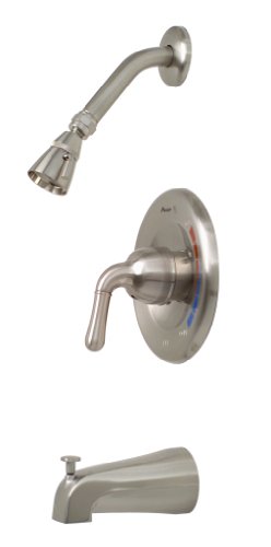 Premier 120183 Sanibel Single-Handle Tub & Shower Faucet, Brushed Nickel