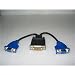HP Compaq VGA Y Cable Splitter DMS-59 Connector (1xLFH to 2xVGA) for Dual Head Video Cards - Refurbished - 339257-001