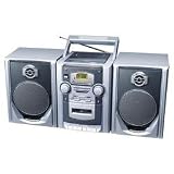 Jwin Jxcd4300 3-Piece Home & Go Cd/Cassette Player