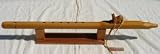 F Cedar Flute with Wolf Carving by Spring Shine. - B0028AZ98S