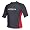 Small Short Sleeve Tilos Long and Short Sleeve Rash Guard in Black / Red for Diving, Surfing, Snorkeling, Water Sports Mens Boys Dive Snorkel Swim Swimming Swimmer Surf Surfer Authorized Dealer Full Warranty, Small, Short Sleeve