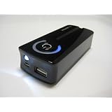 Pwr+ External USB Battery Charger for Apple Iphone Ipod Ipad / Blackberry Smartphone / HTC Android Phone / Amazon Kindle / Lg Optimus / Motorola Droid / Google Nexus / Nintendo Ds / Samsung Galaxy / Sony PSP ; Phone PDA Battery ! Extra High Capacity 5600mah ! With LED Flashlight (Promo Sale)