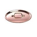 Copper Edition Lid, round, Ø 22 cm, solid brass handle