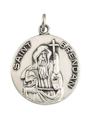 CleverEve Designer Series 14K Yellow Gold 5.0 grams 19.50 mm Saint Brendan Medal