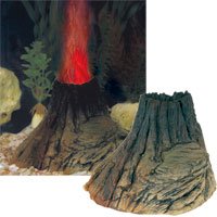 ARIO Volcano Kit Med - Red (Ornament + Ario 2 Red) by Hydor