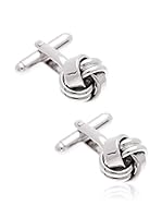 Carlo Visconti Gemelos Nudo (Plateado)