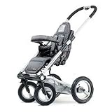 Mutsy 4 Rider Single Spoke Stroller Active Black -