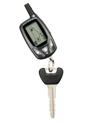 Audiovox 5BCR05P Car APS997 LCD Carbon Fiber Transmitter