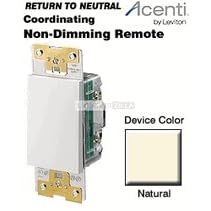 Click here to buy Leviton AC0SR-10A Acenti 120-Volt AC Coordinating Remote to ACS15-1L Switch for 3-Way or... by Leviton.