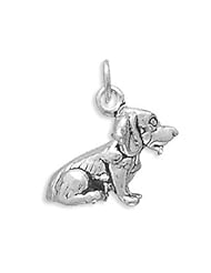 Sterling Silver Beagle Charm