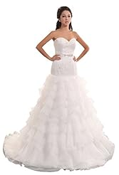 Strapless Beaded Lace Sequined Chiffon/Polyester/Viscose Sweetheart Party Dress  With a Sash 