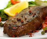 US Kobe Beef, Mishima Ranch Wagyu Beef, NY Strip, Four 10 oz steaks