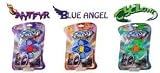 Fyrflyz Set of 3 Cyclone, Nytfyr, and Blue Angel with Bonus 3 Laser Finger Beams Bright LED Finger Lights