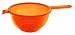 from Guzzini Guzzini Latina Colander with Handle, Orange Model GU-1201.00-45