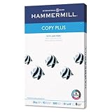 Copy Plus Copy Paper, 92 Brightness, 20lb, 8-1/2 x 14, White, 500 Sheets/Ream
