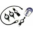 Cables Unlimited ZIP-LINQ Retractable Road Warrior Kit