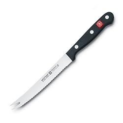 Wusthof 5-in. Gourmet Fork-Tip Tomato Knife.