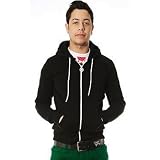 Criminal Damage Plain Skinny Fit Hoodie (Black)