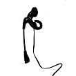 Plantronics MX150 Flexible Boom Headset with 2.5 mm Plug - Black