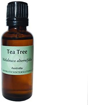Aromatics International Tea Tree Certified Organic Essential Oil 30ml - Therapeutic Grade - "The World's Highest Quality Essential Oils". Compare to Doterra, Young Living