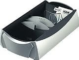 Zoom Produkt-Bild: HAN Visitenkartenbox VIP/2755-77 BxTxH 120x225x80mm silber Inh.f&uuml;r 500 Karten