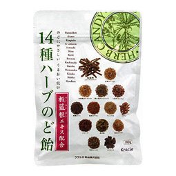 クラシエ 14種ハーブのど飴 (100g)