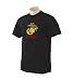 Custom printed U.S. Marine Corps Eagle, Globe & Anchor & USMC logo on mens or youth t...