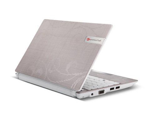 Packard Bell Dot S/p-016 10.1 Inch Netbook With 7 Hour Battery ( Atom N450, 160gb Hdd, 1gb Ram , Wifi, Webcam, Windows 7 Starter) Pink / White Picture
